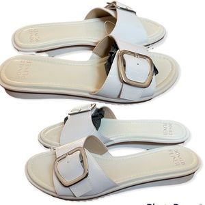 Donald Pliner Women RINI Putty Slide Sandal
